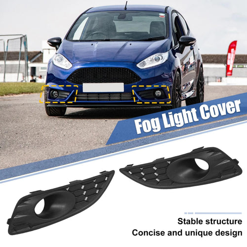 1 Pair Fog Light Grille Cover Trim for Ford Fiesta (2014–2016) D2BZ15266CB