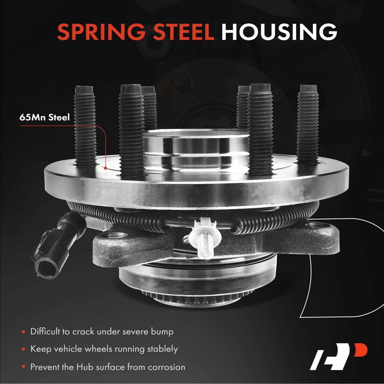 Front Wheel Hub & Bearing Assembly for F-150 (2009–2010) 4WD
