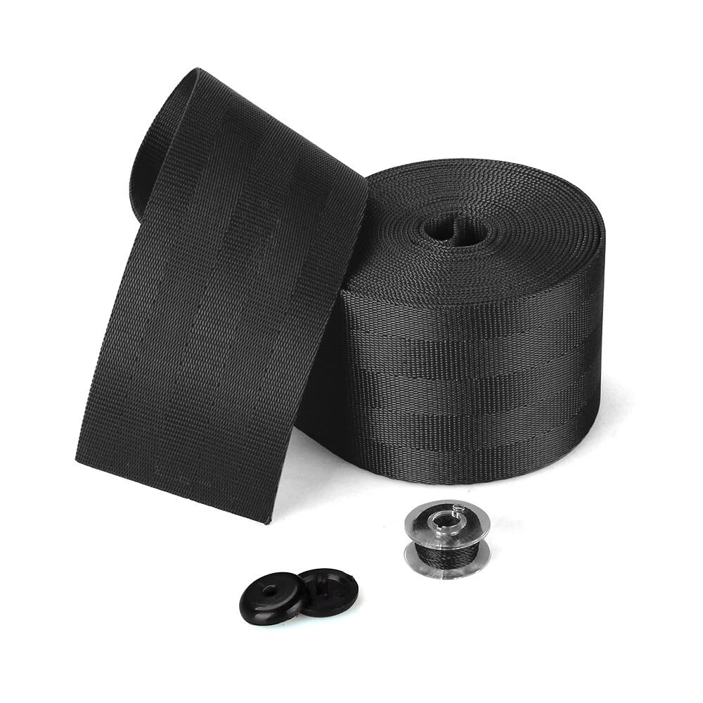 3.5M Retractable 3 Point Nylon Lap Seat Belt for Auto Racing