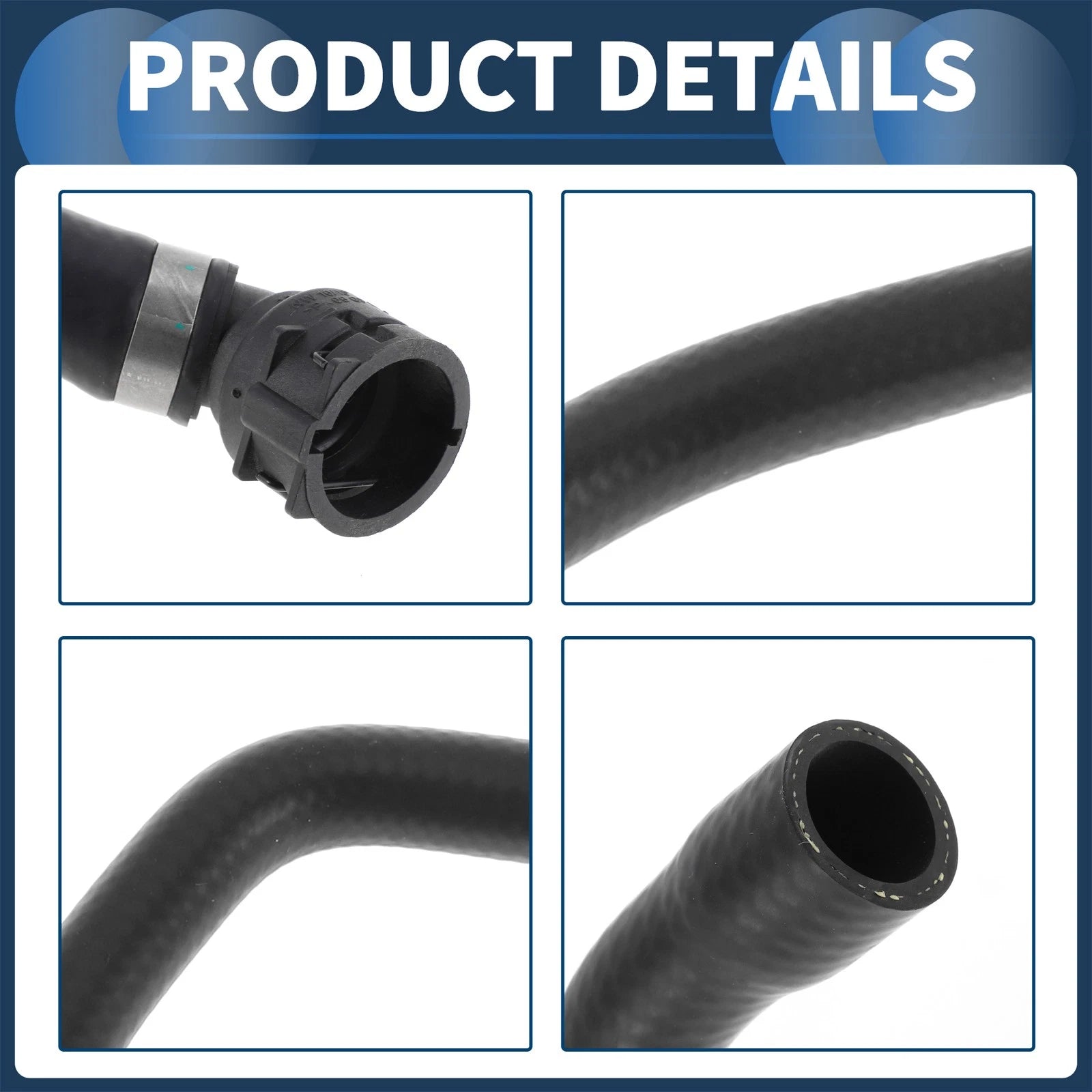 Radiator Hose for BMW E90 316i 2005-2007, E90 320i 2004-2007, No. 64126953089