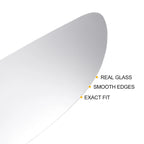 Right Lower Side Mirror Glass w/ Adhesive for Nissan Opel Renault 