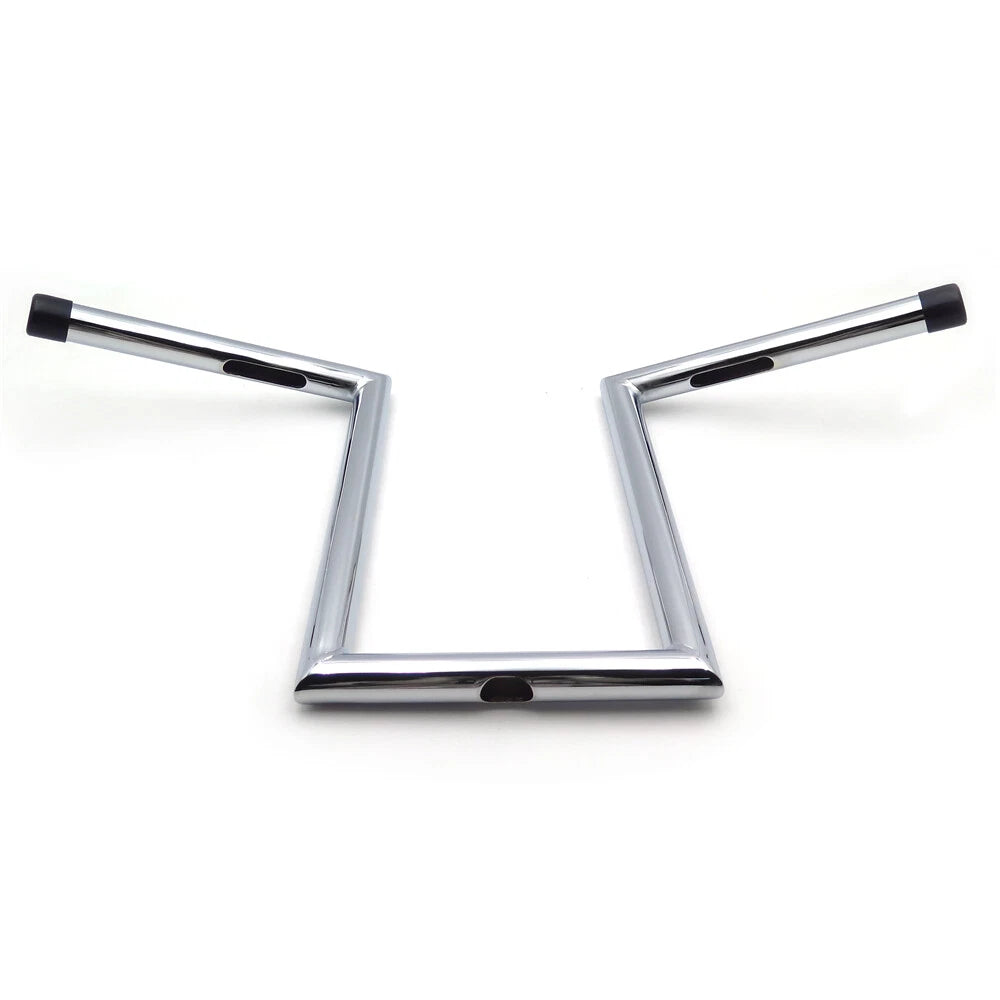 10" Rise 4" Pullback Ape-Hanger Z-Bars for Harley XL Sportster Dyna