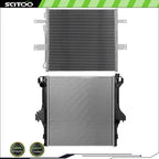 Radiator and A/C Condenser Kit for Dodge Ram 2500 3500 (2003–2009)