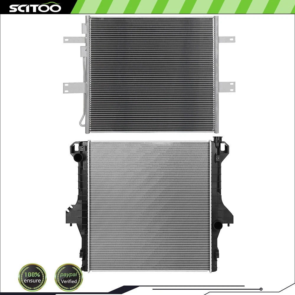 Radiator and A/C Condenser Kit for Dodge Ram 2500 3500 (2003–2009)