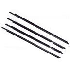 Set of 4 Weatherstrip Window Moulding Trim Seals for Lexus GX470 (2003–2009)