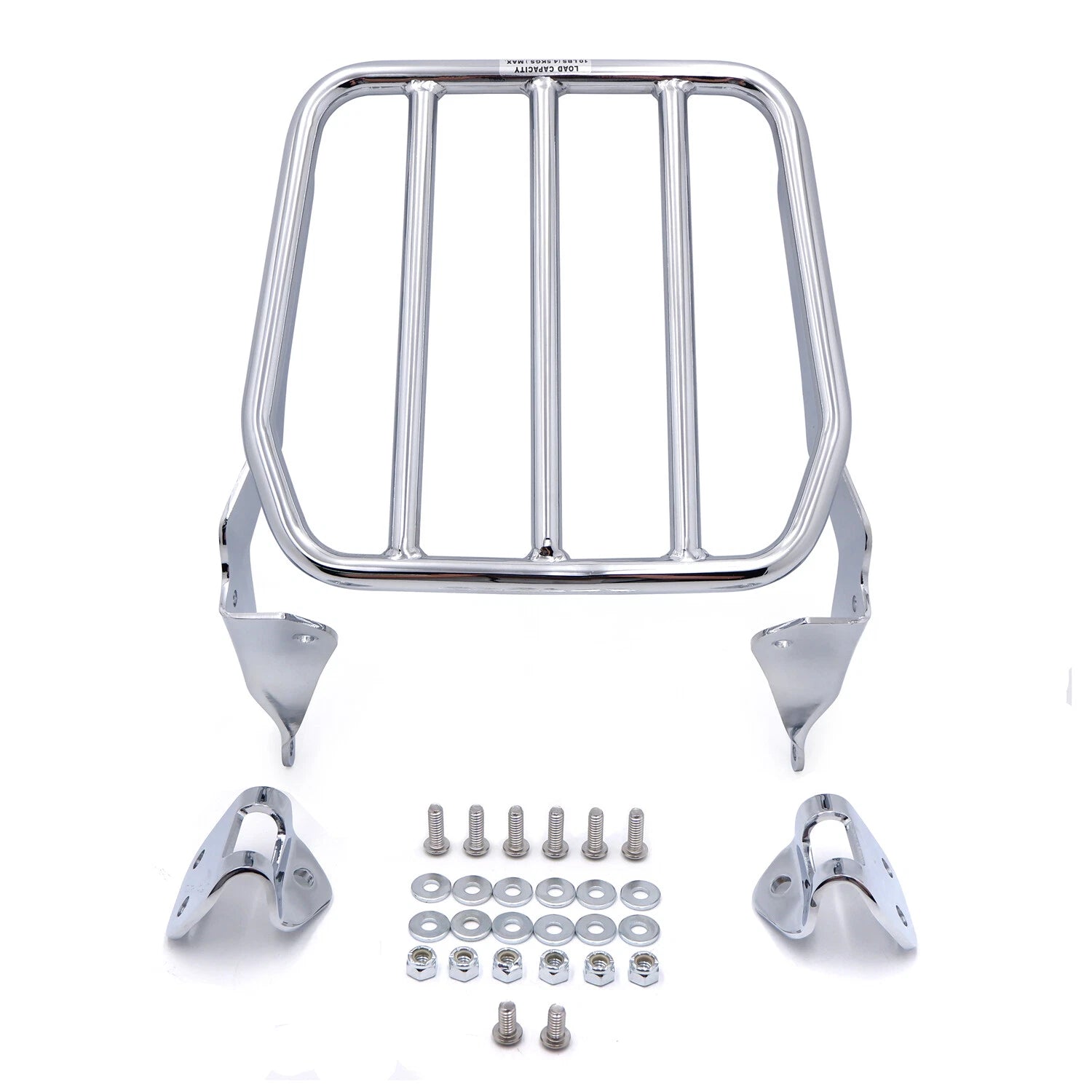 Sport Luggage Rack for Holdfast Sissy Bar Upright Chrome (2018–2023)