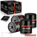 Set of 4 Engine Oil Filters for Chevy Silverado 1500/2500 (1999–2006)
