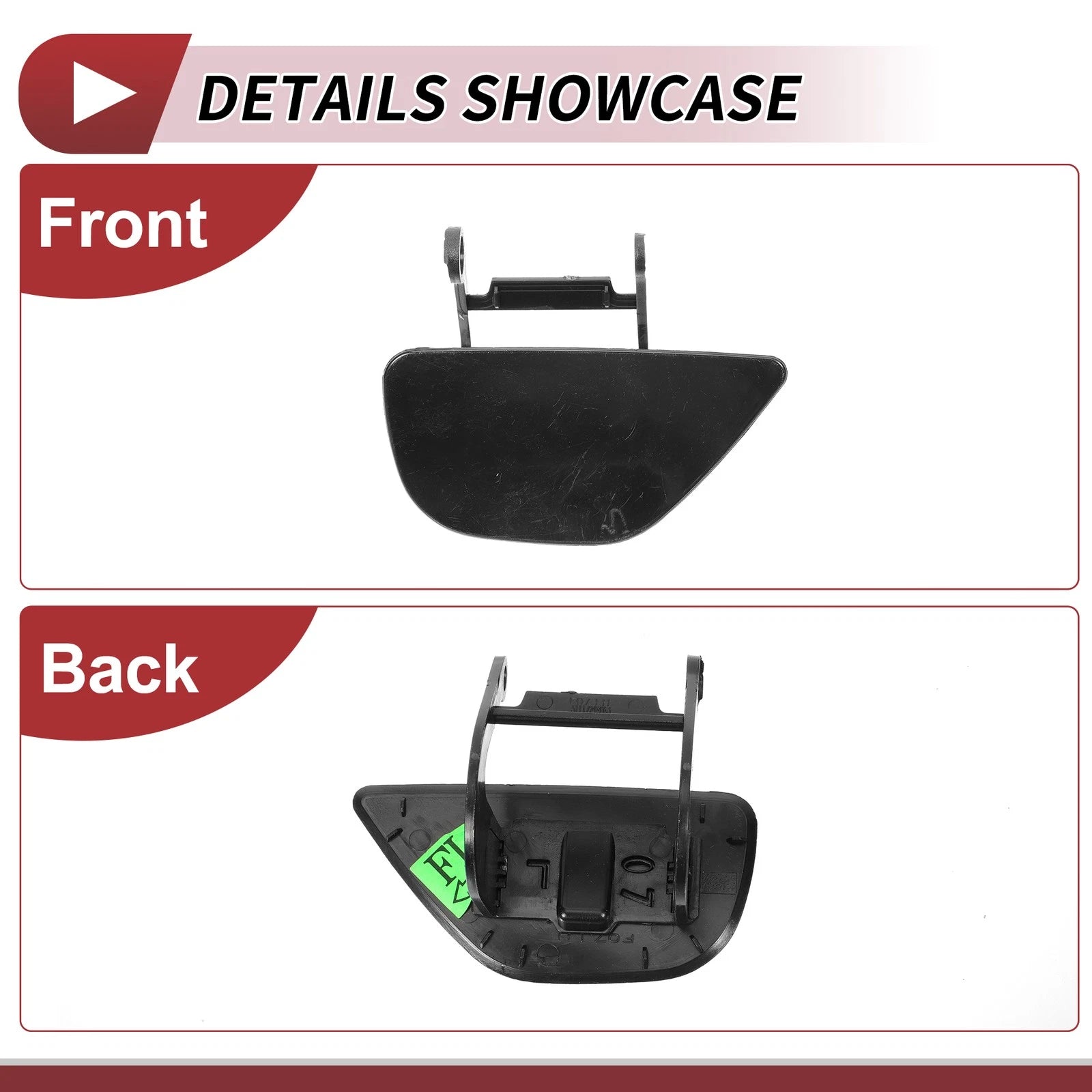 Front Left Washer Nozzle Cover Cap No. 51117248063 for BMW 535i GT (2009–2017)