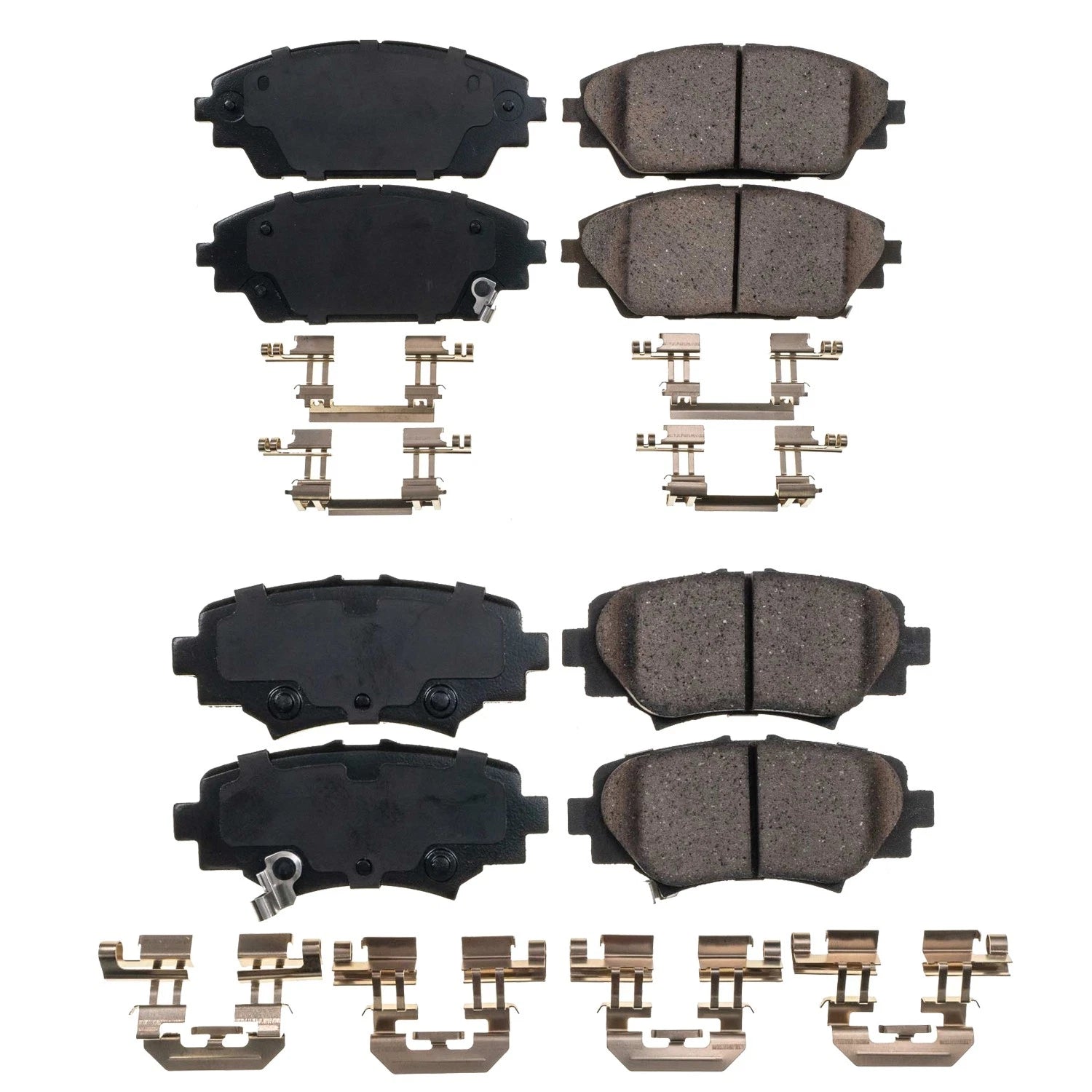 PowerStop Z17 Low-Dust Ceramic Brake Pads Kit for Mazda 3 (2014–2016)