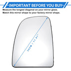Heated Mirror Glass for Dodge Ram (2010–2018)