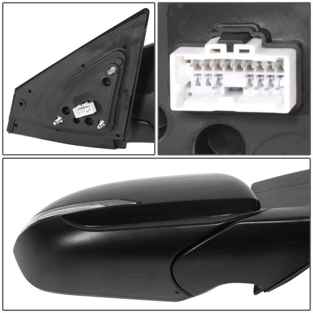 Heated Turn Signal Memory Side Door Mirror Right for Elantra (2019–2020)