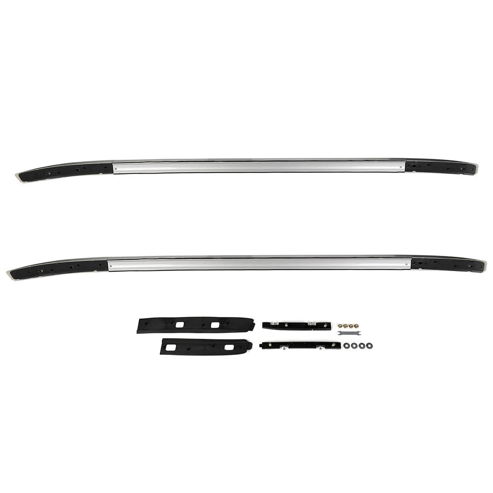 Roof Rack Rails for Mitsubishi Outlander (2013–2019) Silver Aluminum