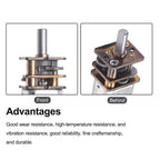 Steel Gear Motor for Easy Installation
