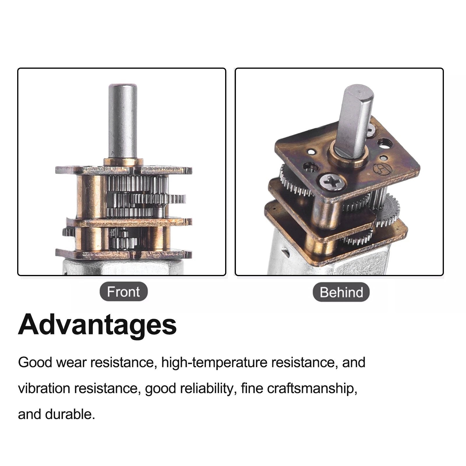 Steel Gear Motor for Easy Installation