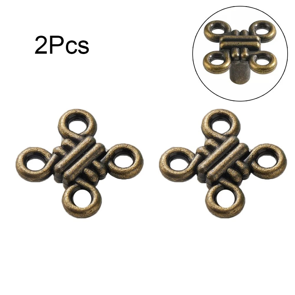 2X Antique Bronze Drawer Door Knob Pulls Hardware for Furniture