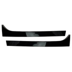 Rear Black Window Spoiler Trim Covers for Skoda Superb (2008-2015)
