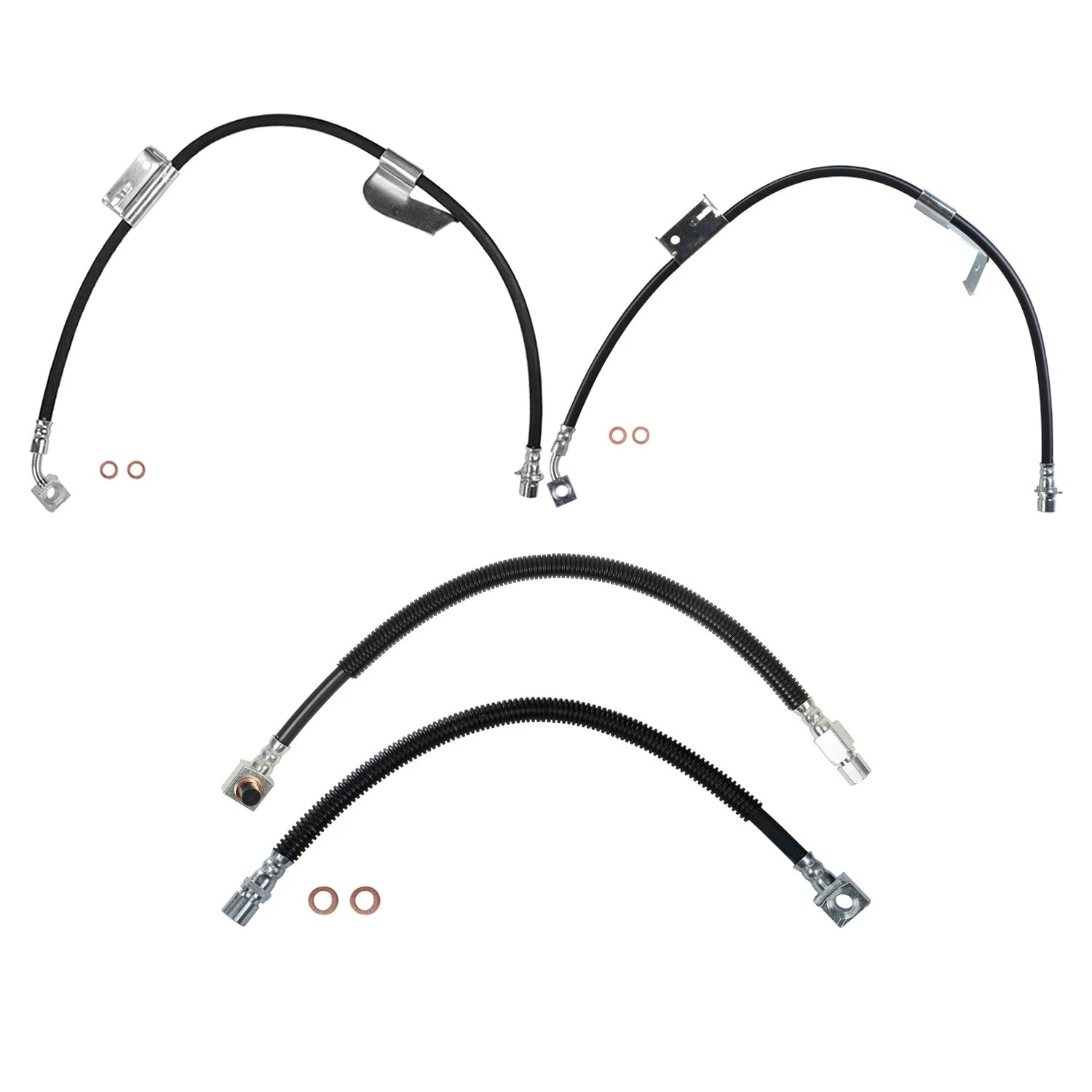 Sunsong Brake Hydraulic Hose Kit for Savana 3500 (2010–2019)