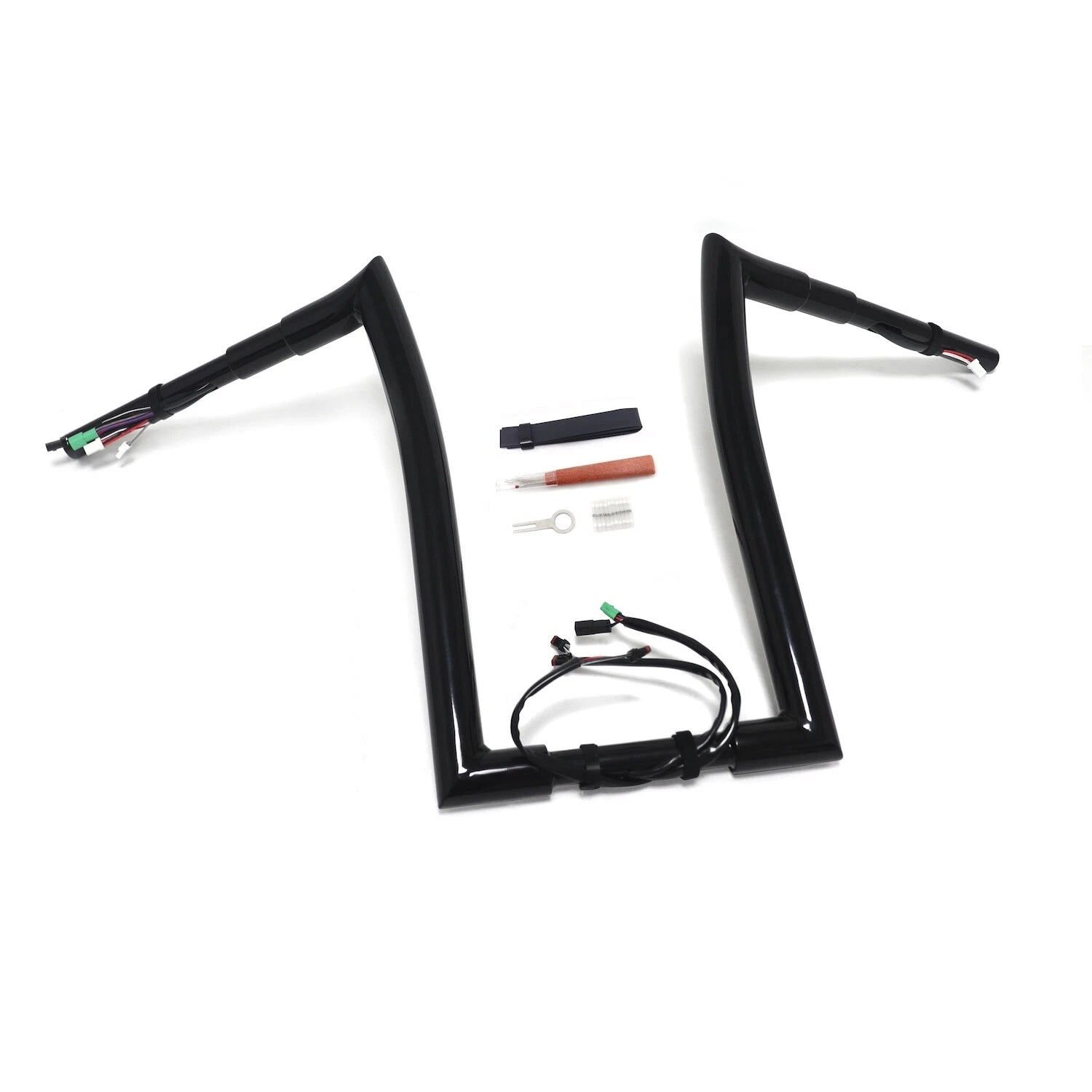 1.5" Ape Hanger Meat-hook Handlebar for Harley Road King FLHR (2014–2015)
