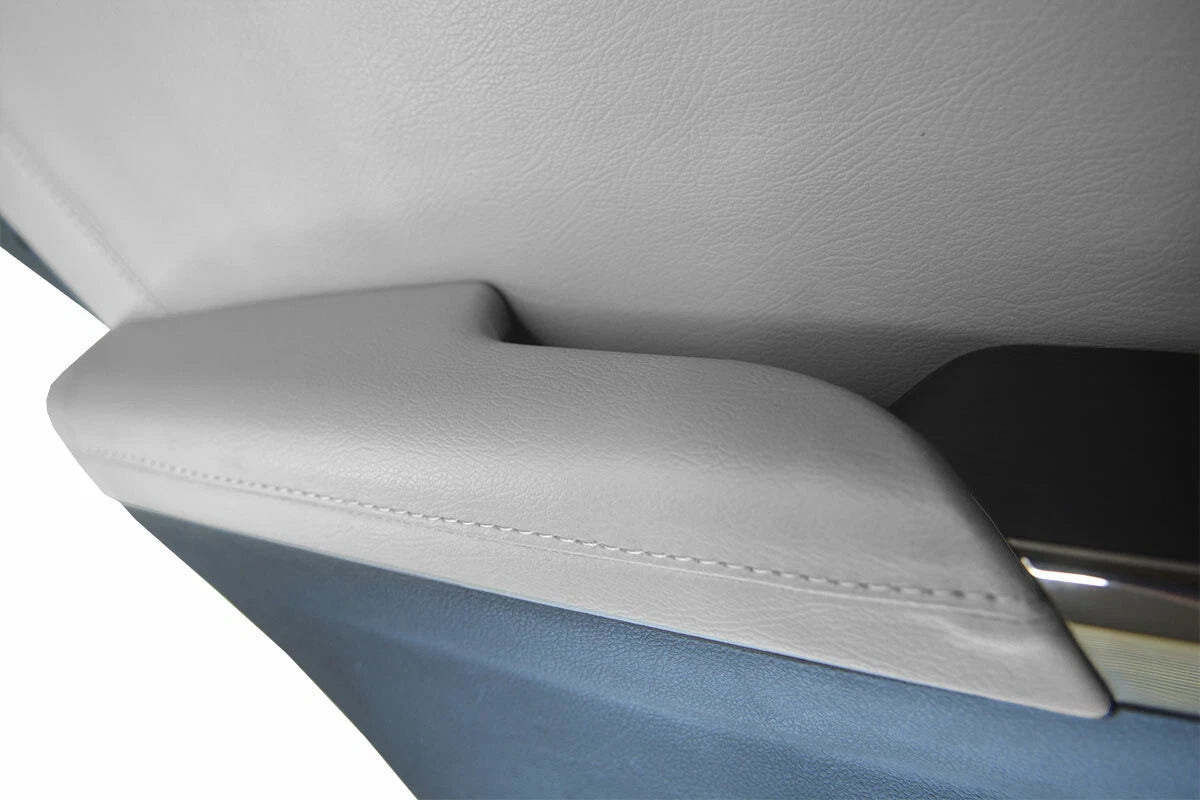 Rear Door Panel Armrest Cover for Toyota Avalon (2013–2018) - Gray Leather