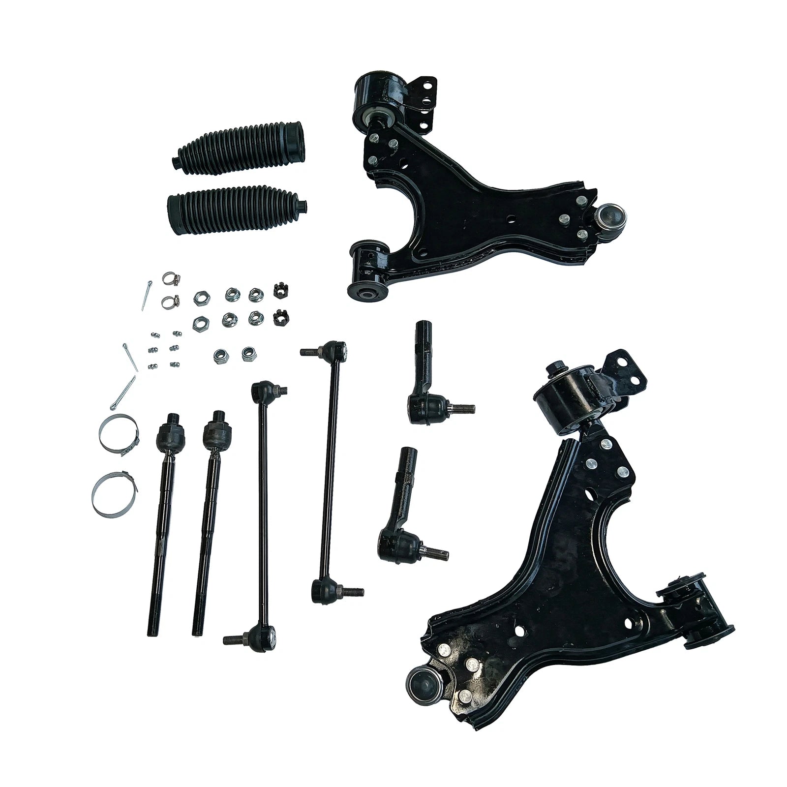 Set of 8 Front Control Arms with Ball Joints for Chevy Buick Enclave GMC