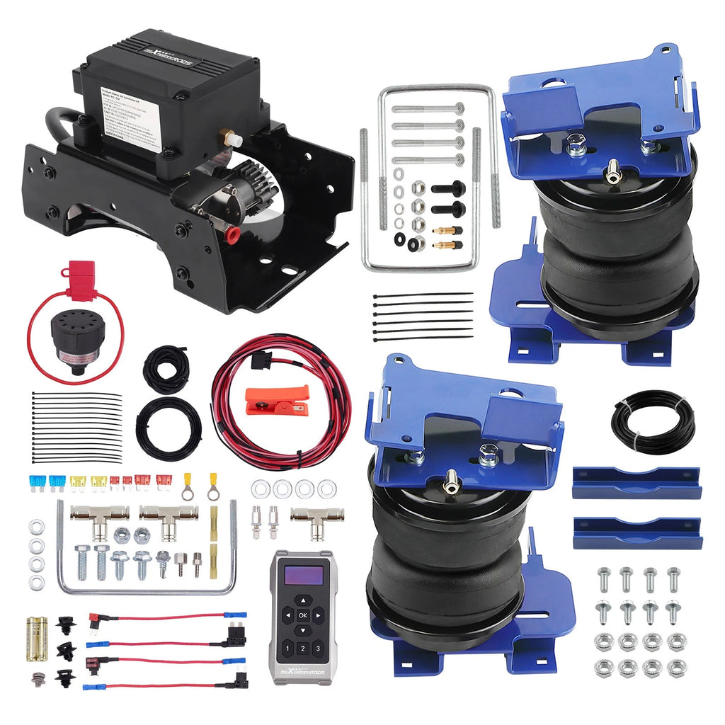 Wireless Air Compressor Kit + Air Spring Kit for Ford F150 4WD (2015–2020)