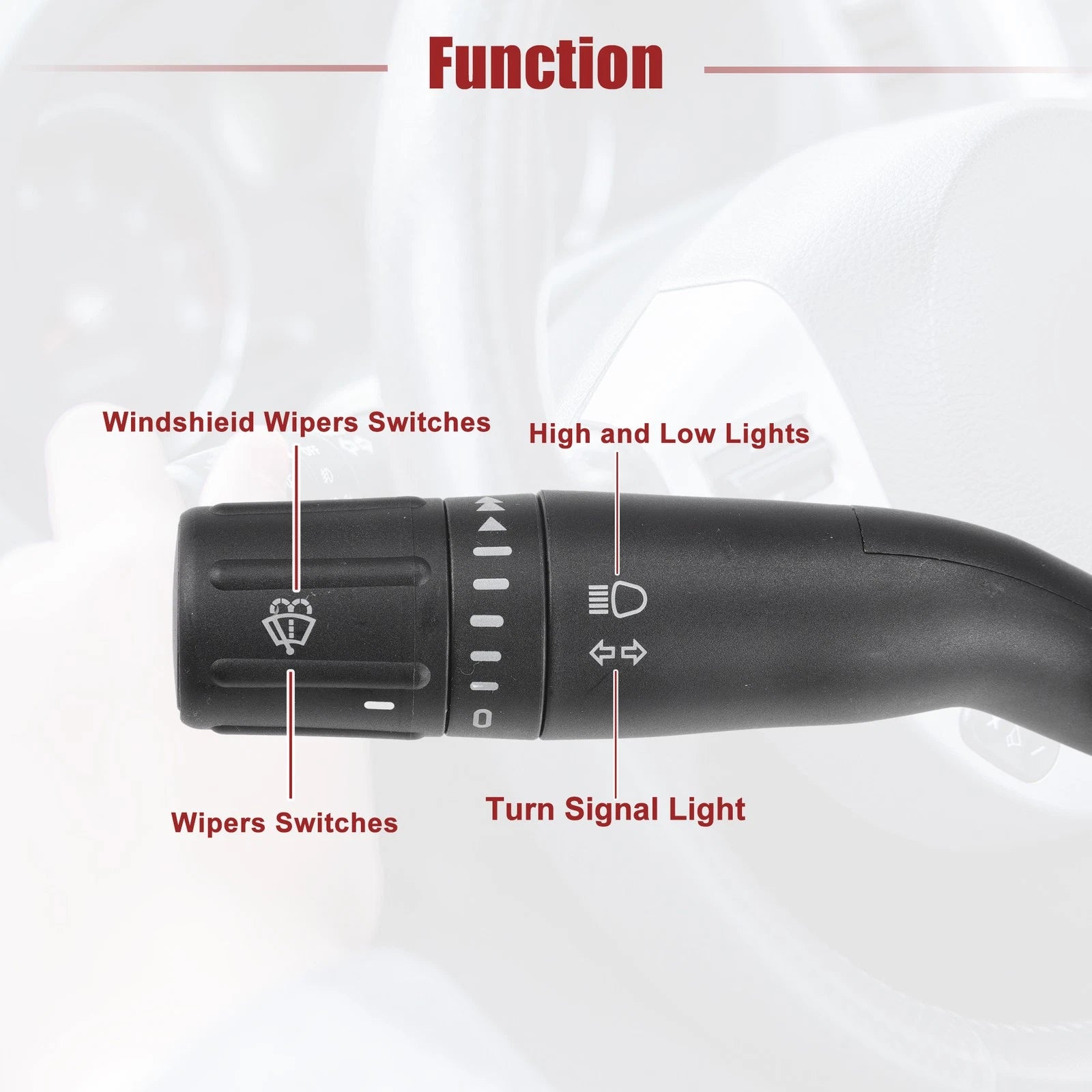 Turn Signal Switch for Ford F-150 (No.BC3Z13K359BA)