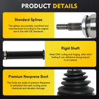 Front Driver Side CV Axle Shaft Assembly for Toyota Avalon (2018–2022)