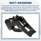 Backhoe Thumb Attachment for Kubota Mahindra Excavators (Universal)