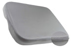 Center Console Armrest Cover for Dodge Ram (2002–2008) Gray Leather Synthetic