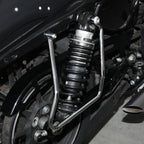 Chrome Saddlebag Support Brackets for Harley Sportster XL 883 1200 (2004–2016)