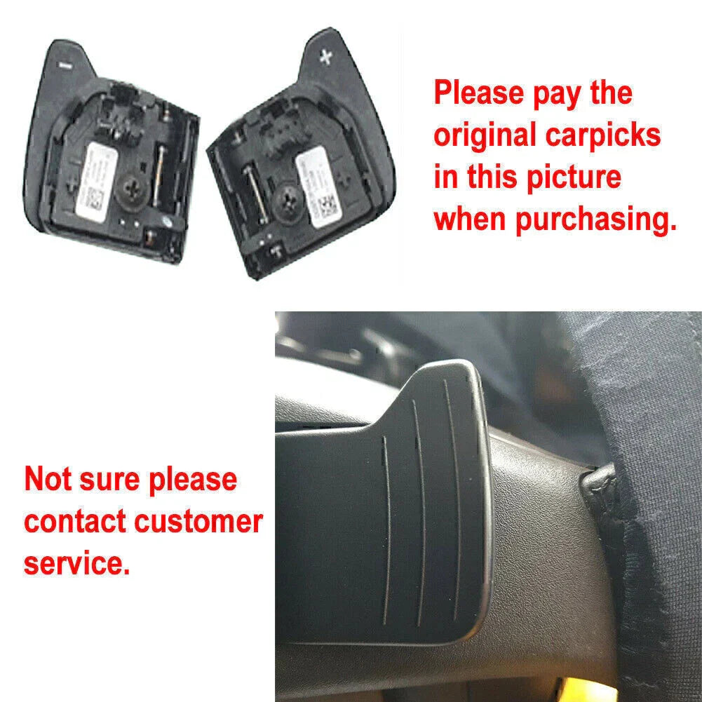 Steering Wheel Shift Paddle Shifter Extension Black for Ford Mondeo, Taurus, Edge (2007-2023)