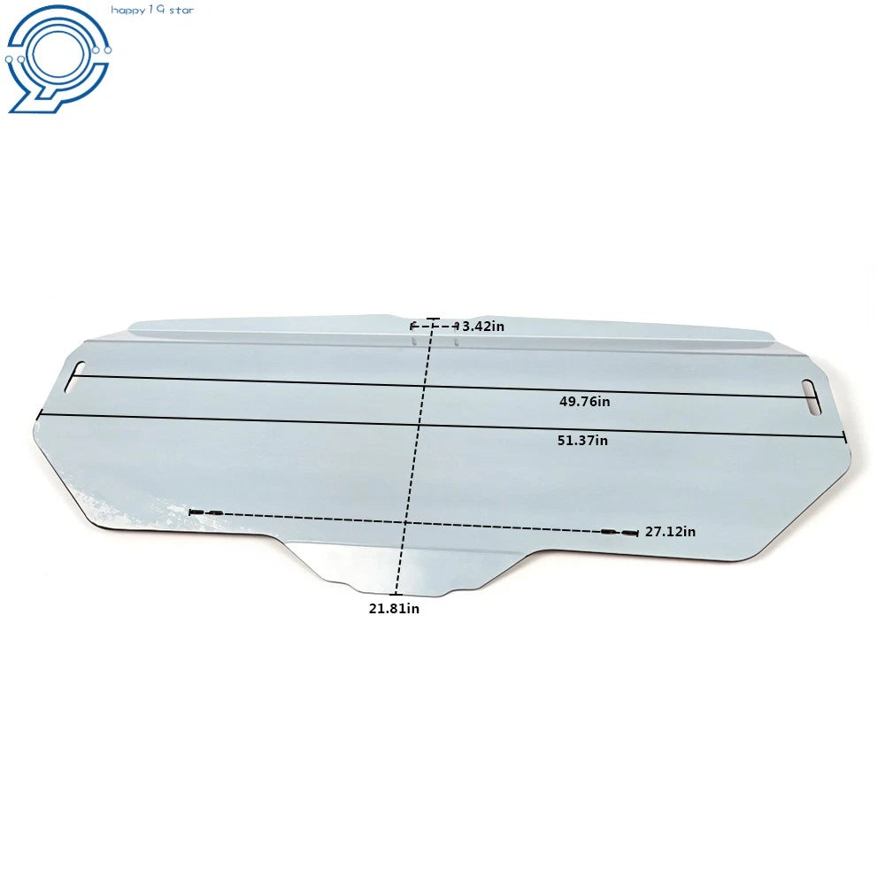 Rear Polycarbonate Windshield for Honda Talon 1000R/1000X (2019-Present)