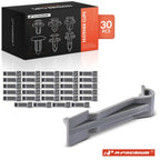 30Pcs Windshield Washer Hose Clip Retainer for Honda CR-V Accord 