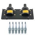 Set of 6 Bosch Ignition Coils & NGK Spark Plugs for 911 Boxster M3 525i
