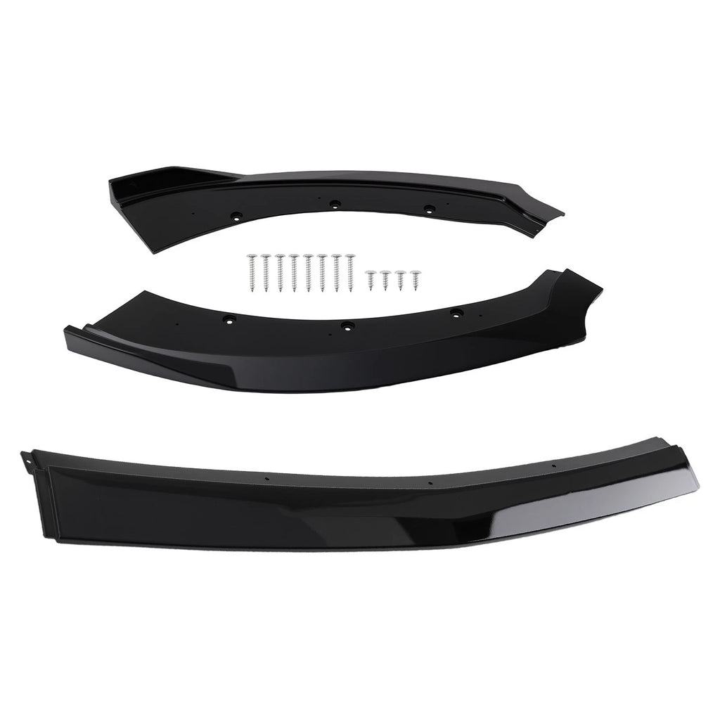 Glossy Black Lip Kit for Ford Mustang (2015–2017)