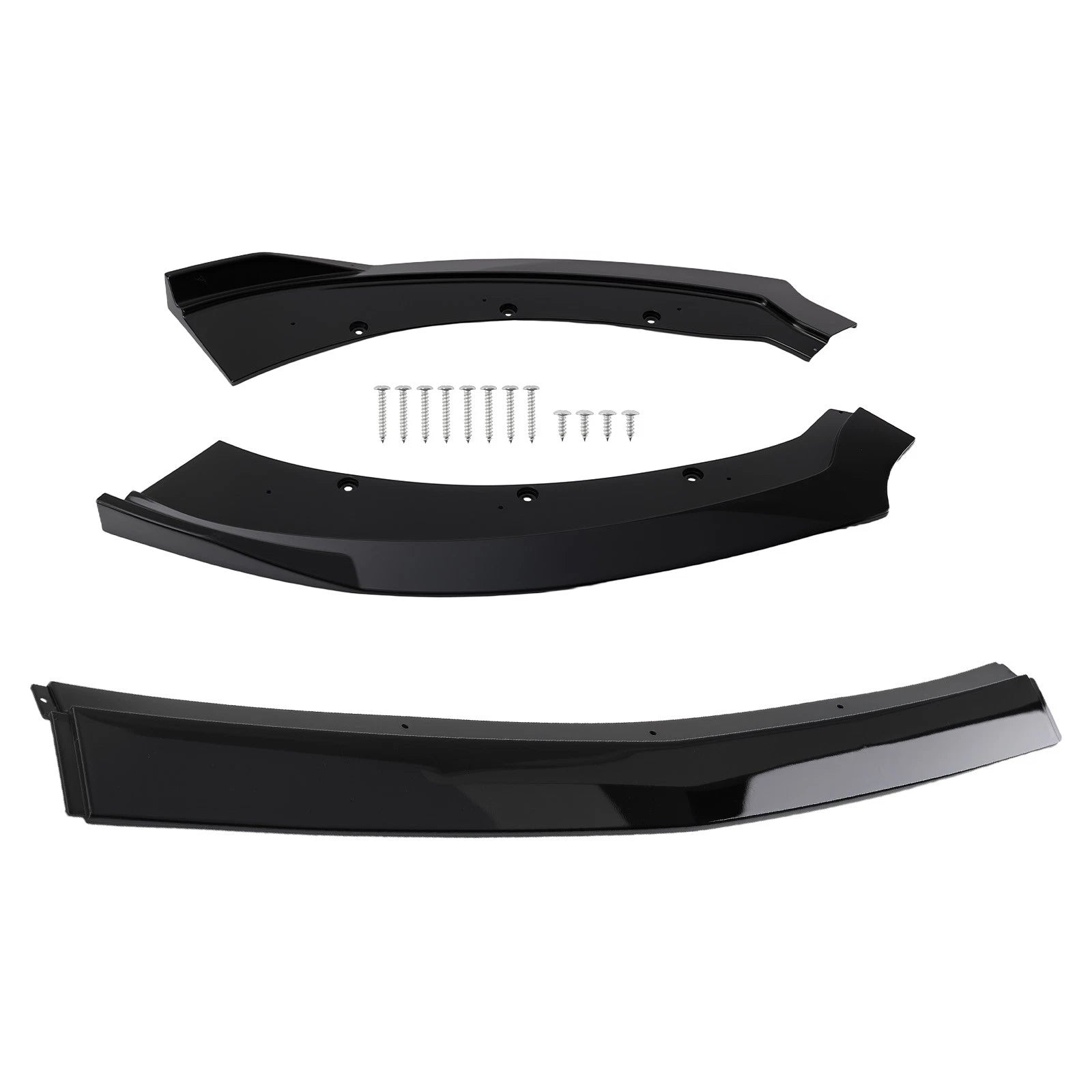 Glossy Black Lip Kit for Ford Mustang (2015–2017)