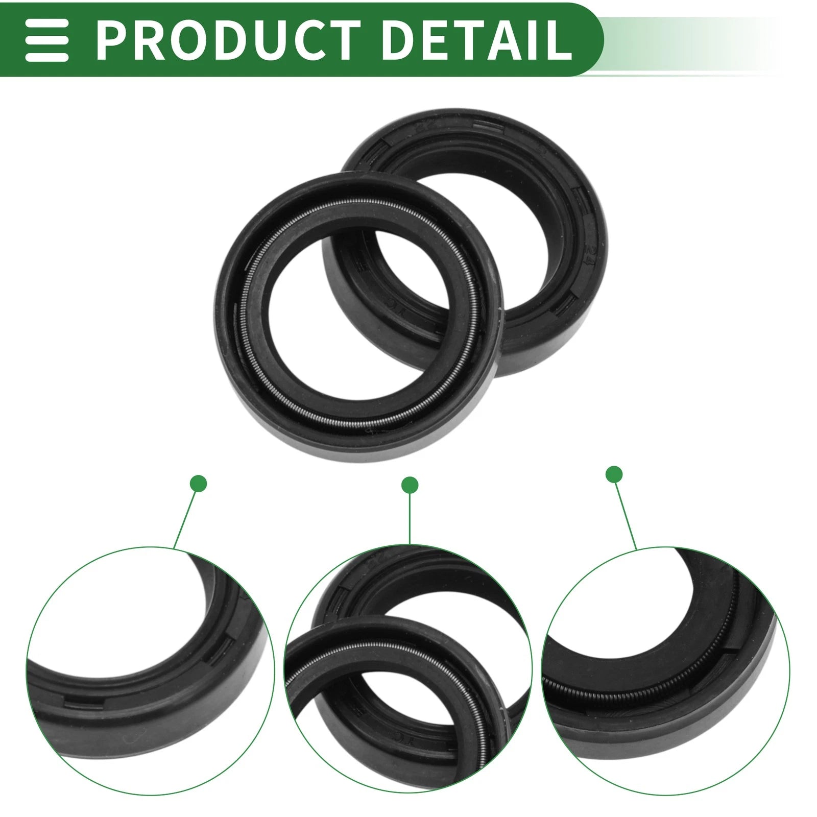 Oil Seal   - NBR Rubber 15x22x5mm