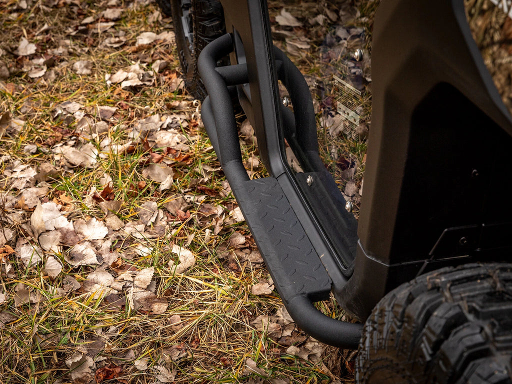 SuperATV Heavy Duty Nerf Bars for Can-Am Defender 2 Door (2016–2023)