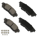 Rear Metallic Brake Pads for Lexus ES300H, Toyota Avalon, Camry, C-HR, Corolla