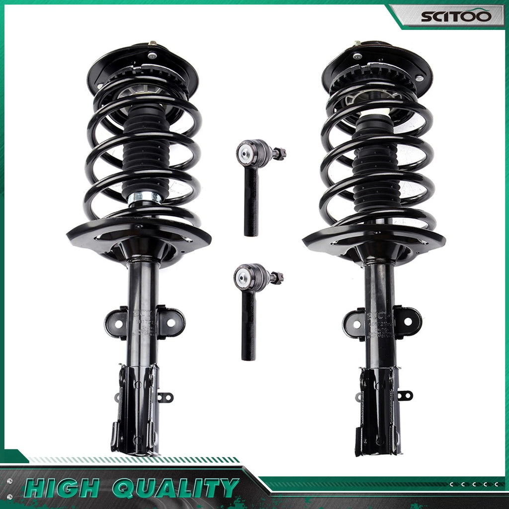 Front Complete Strut Lower Control Arm Tie Rods for Chrysler Pacifica (2004–2008)