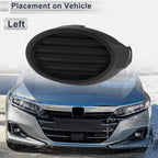 Front Left Fog Light Grill Black for Ford Focus (2012-2014)