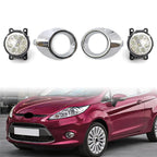 Fog Light Kit for Ford Fiesta (2008–2012) - Includes Frame Cover