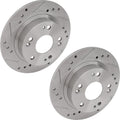 Rear Brake Disc Rotors for Acura TSX, Honda Accord (2003–2007)