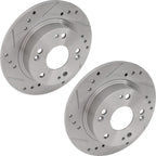 Rear Brake Disc Rotors for Acura TSX, Honda Accord (2003–2007)