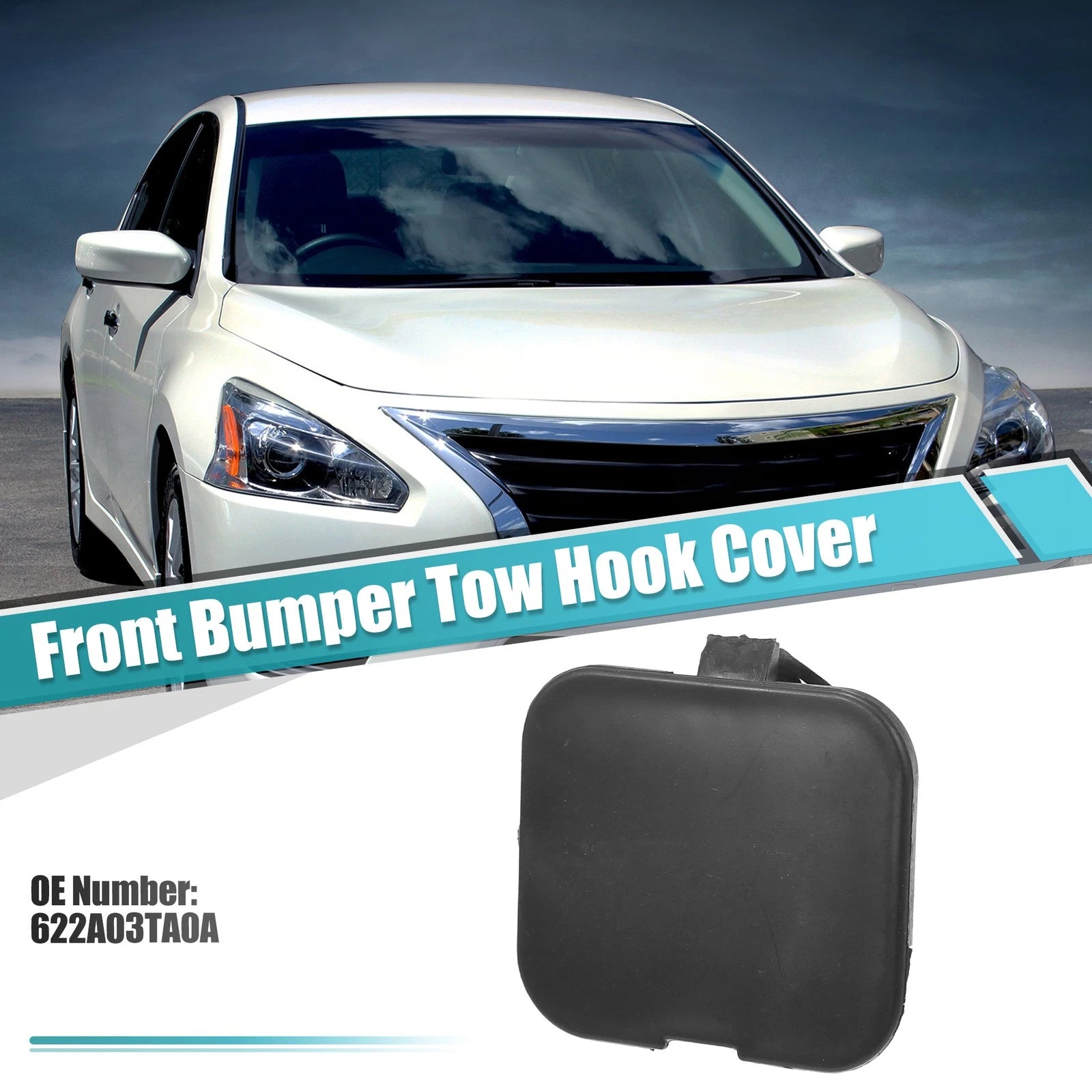 Tow Hook Cover for Nissan Altima (2013–2016) No. 622A03TA0A