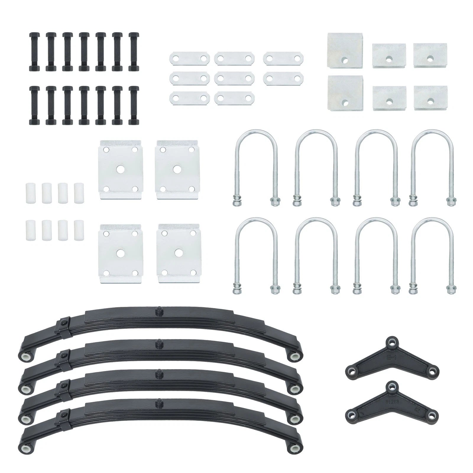4 Leaf Suspension Kit for Tandem Trailer Axle (5000lbs)