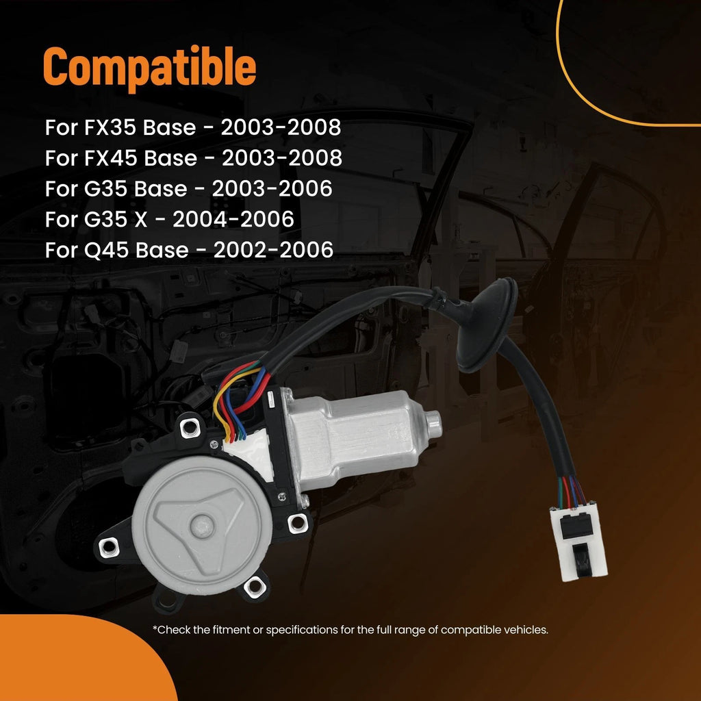 Right Window Motor for Infiniti FX35 FX45 (2003–2008) 80730AL501 80730AR000