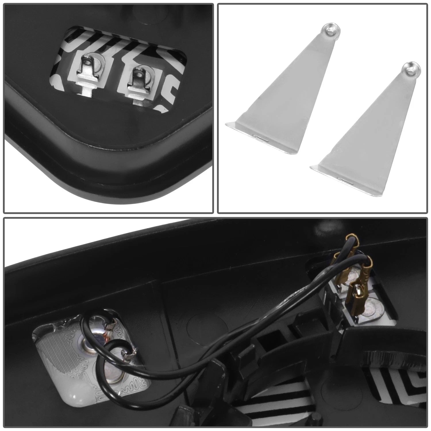 Dual Heated Convex Mirror Glass for Ford Transit Connect (2014–2023)