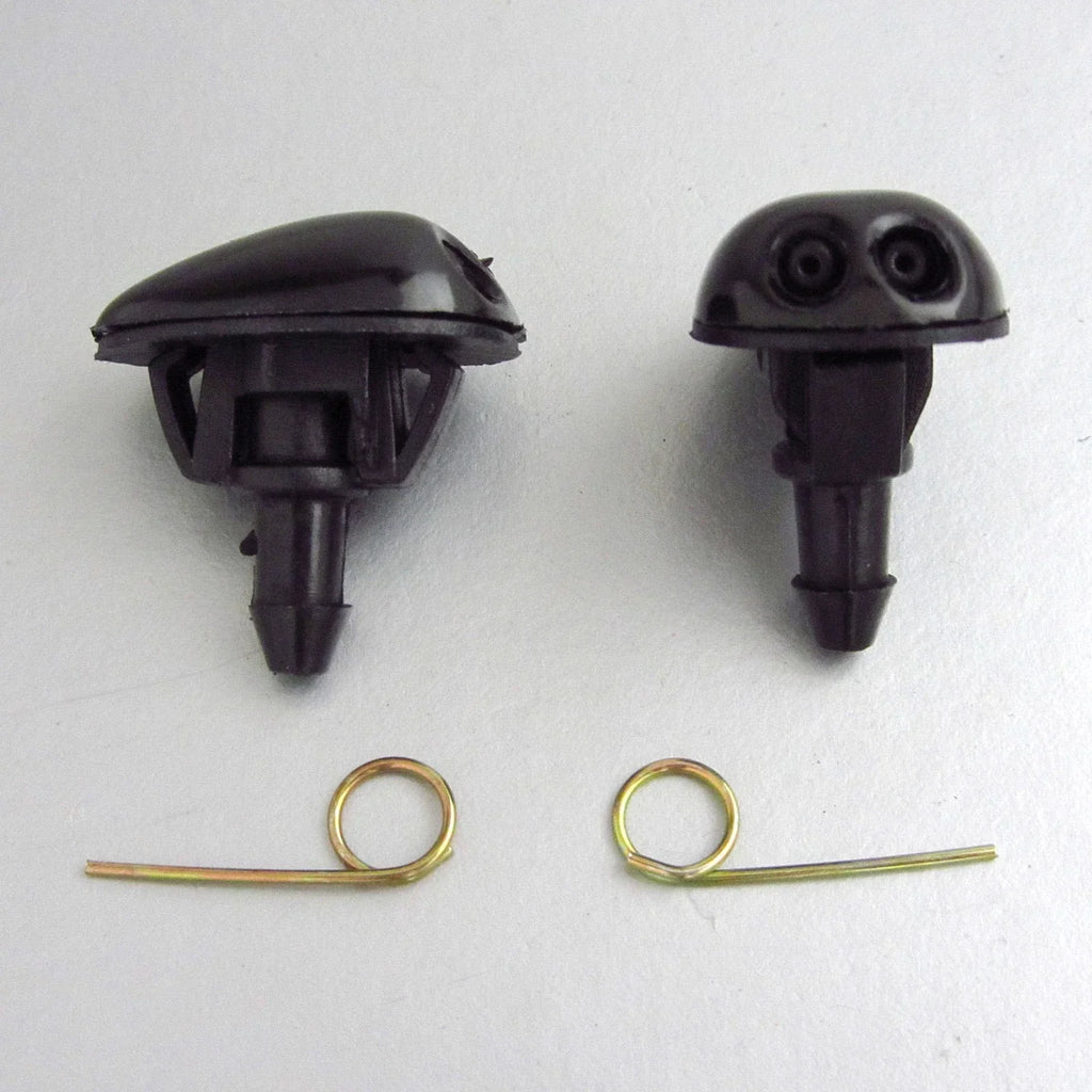2 x Windshield Washer Nozzle Jets for Nissan Navara D22, Frontier, Sunny B13 B14
