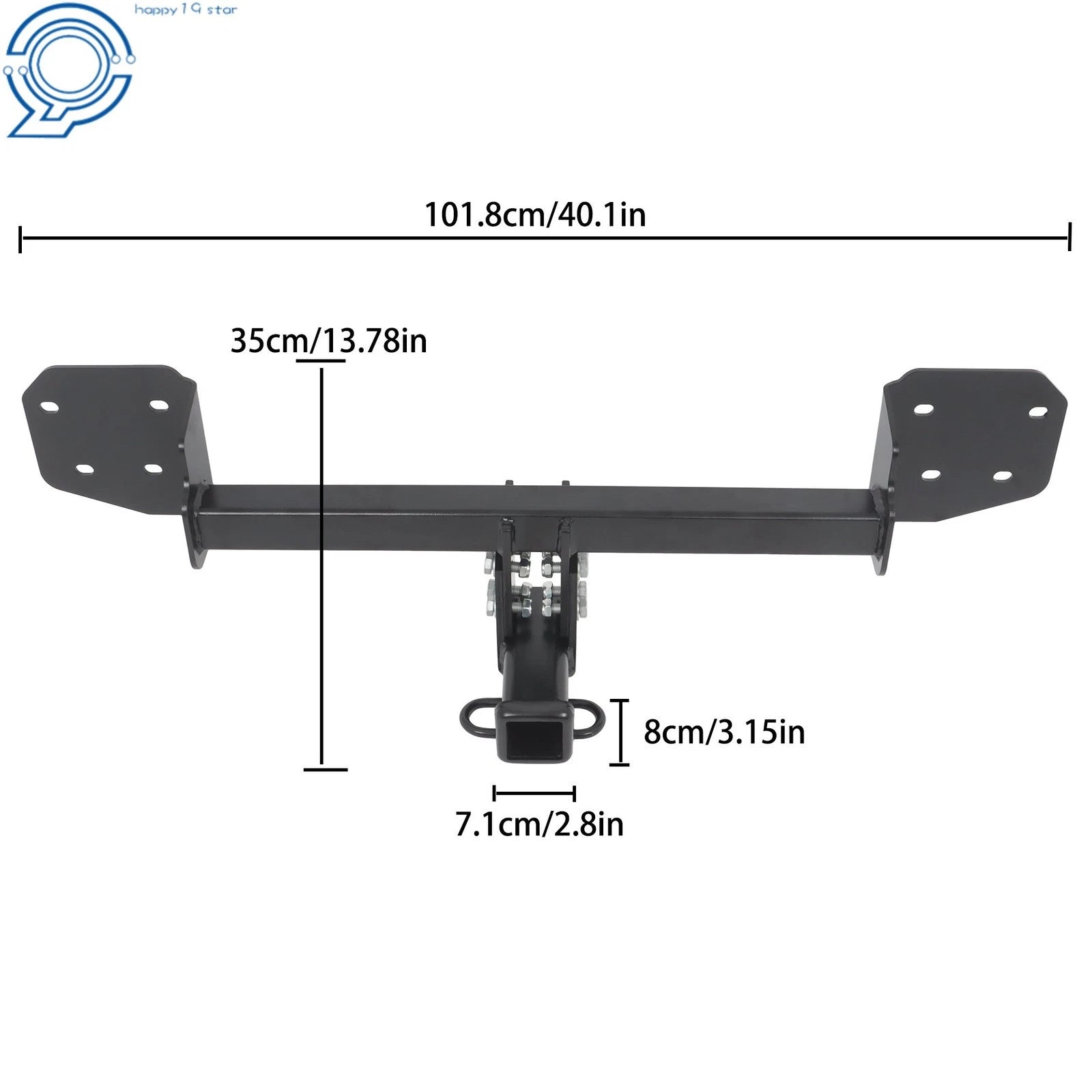 Class 3 Trailer Hitch for Subaru Outback (2010-2019) 2" Receiver